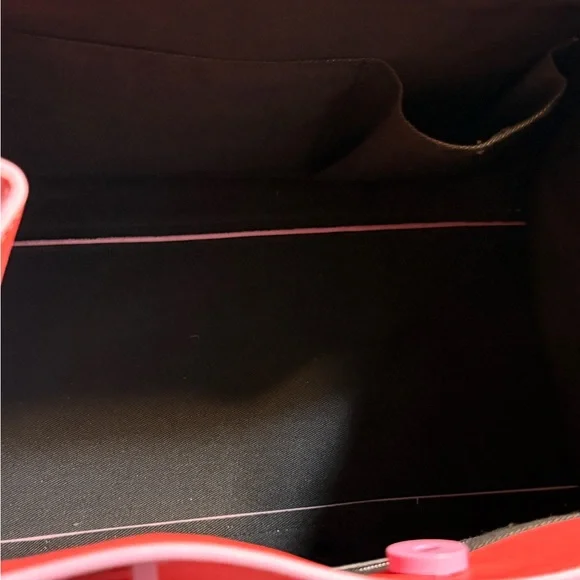 BCBGeneration Vibrant Red Tote - Picture 4 of 4